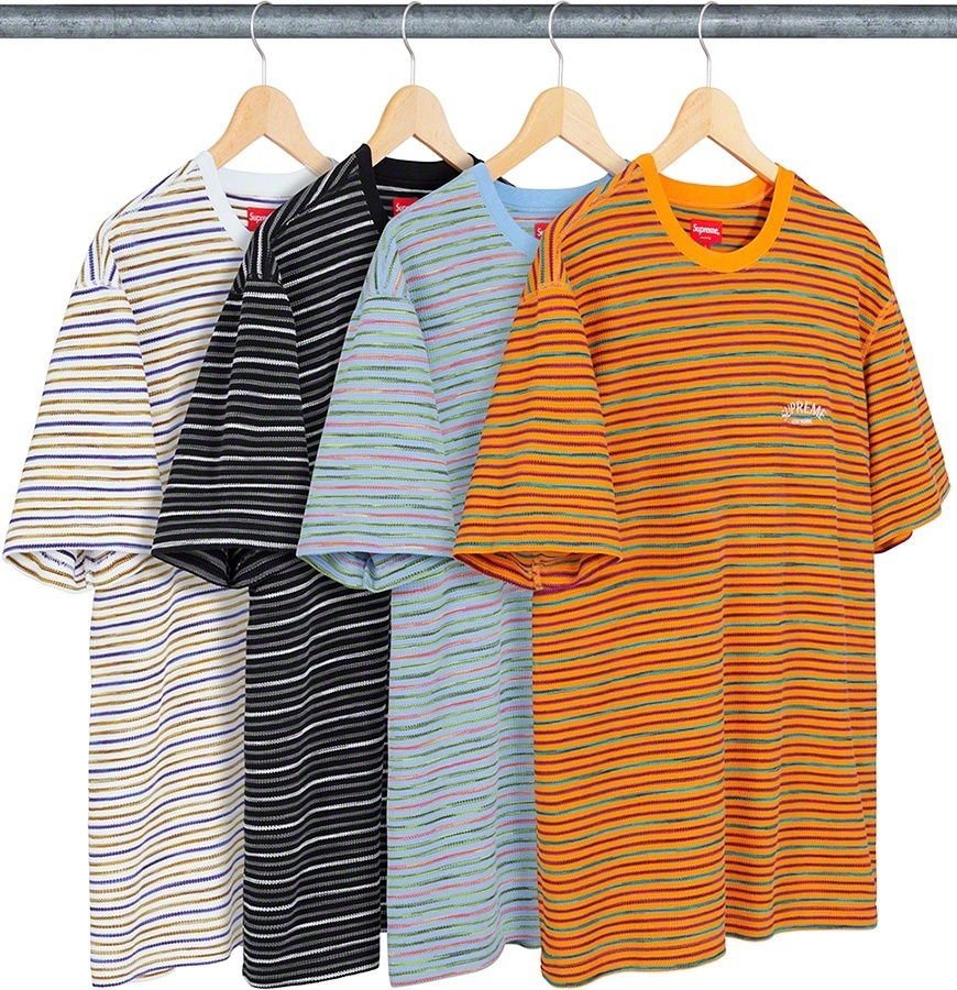 Stripe Thermal S/S Top